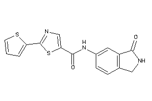 N-(3-ketoisoindolin-5-yl)-2-(2-thienyl)thiazole-5-carboxamide