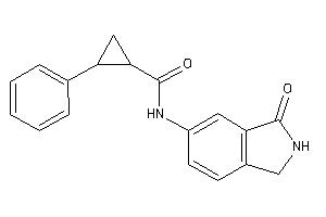 N-(3-ketoisoindolin-5-yl)-2-phenyl-cyclopropanecarboxamide