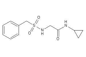 2-(benzylsulfonylamino)-N-cyclopropyl-acetamide