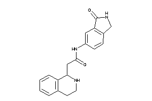 N-(3-ketoisoindolin-5-yl)-2-(1,2,3,4-tetrahydroisoquinolin-1-yl)acetamide