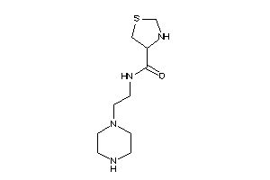 N-(2-piperazinoethyl)thiazolidine-4-carboxamide