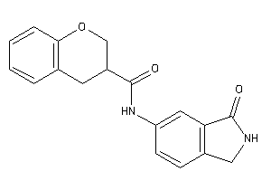 N-(3-ketoisoindolin-5-yl)chroman-3-carboxamide