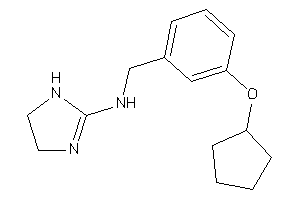 [3-(cyclopentoxy)benzyl]-(2-imidazolin-2-yl)amine