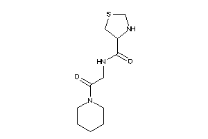 N-(2-keto-2-piperidino-ethyl)thiazolidine-4-carboxamide