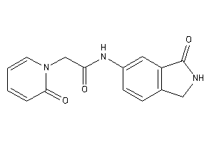 N-(3-ketoisoindolin-5-yl)-2-(2-keto-1-pyridyl)acetamide