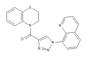 2,3-dihydro-1,4-benzothiazin-4-yl-[1-(8-quinolyl)triazol-4-yl]methanone