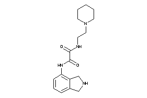 N'-isoindolin-4-yl-N-(2-piperidinoethyl)oxamide