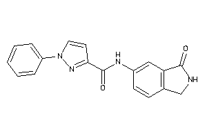 N-(3-ketoisoindolin-5-yl)-1-phenyl-pyrazole-3-carboxamide