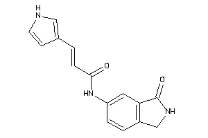 N-(3-ketoisoindolin-5-yl)-3-(1H-pyrrol-3-yl)acrylamide