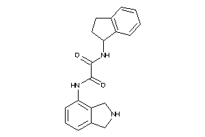 N-indan-1-yl-N'-isoindolin-4-yl-oxamide