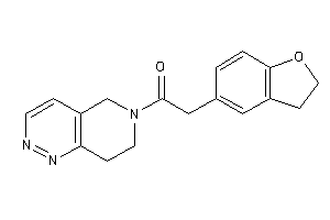 2-coumaran-5-yl-1-(7,8-dihydro-5H-pyrido[4,3-c]pyridazin-6-yl)ethanone