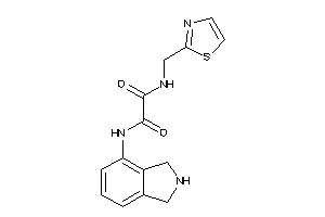 N'-isoindolin-4-yl-N-(thiazol-2-ylmethyl)oxamide