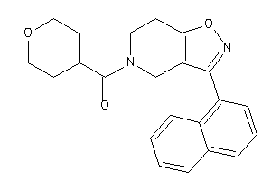 [3-(1-naphthyl)-6,7-dihydro-4H-isoxazolo[4,5-c]pyridin-5-yl]-tetrahydropyran-4-yl-methanone