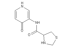N-(4-keto-1H-pyridin-3-yl)thiazolidine-4-carboxamide