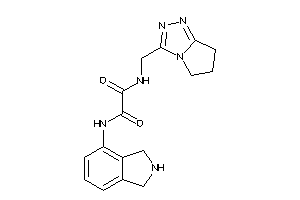 N-(6,7-dihydro-5H-pyrrolo[2,1-c][1,2,4]triazol-3-ylmethyl)-N'-isoindolin-4-yl-oxamide