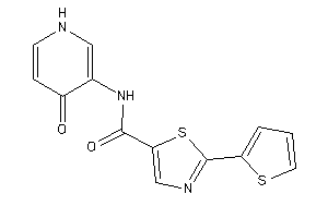 N-(4-keto-1H-pyridin-3-yl)-2-(2-thienyl)thiazole-5-carboxamide