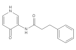 N-(4-keto-1H-pyridin-3-yl)-3-phenyl-propionamide