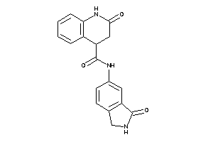 2-keto-N-(3-ketoisoindolin-5-yl)-3,4-dihydro-1H-quinoline-4-carboxamide