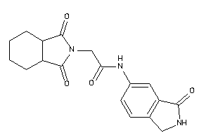 2-(1,3-diketo-3a,4,5,6,7,7a-hexahydroisoindol-2-yl)-N-(3-ketoisoindolin-5-yl)acetamide