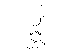 N'-isoindolin-4-yl-N-(2-keto-2-pyrrolidino-ethyl)oxamide