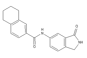 N-(3-ketoisoindolin-5-yl)tetralin-6-carboxamide