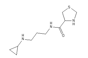 N-[3-(cyclopropylamino)propyl]thiazolidine-4-carboxamide