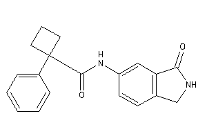 N-(3-ketoisoindolin-5-yl)-1-phenyl-cyclobutanecarboxamide