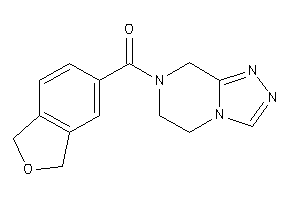 6,8-dihydro-5H-[1,2,4]triazolo[4,3-a]pyrazin-7-yl(phthalan-5-yl)methanone