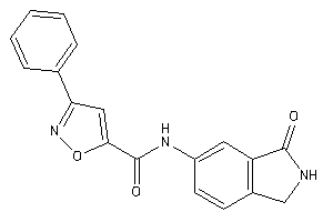 N-(3-ketoisoindolin-5-yl)-3-phenyl-isoxazole-5-carboxamide