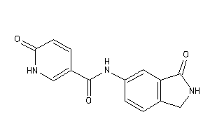 Image of 6-keto-N-(3-ketoisoindolin-5-yl)-1H-pyridine-3-carboxamide