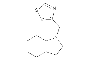 Image of 4-(2,3,3a,4,5,6,7,7a-octahydroindol-1-ylmethyl)thiazole