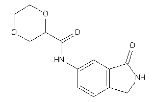 N-(3-ketoisoindolin-5-yl)-1,4-dioxane-2-carboxamide