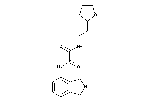 N'-isoindolin-4-yl-N-[2-(tetrahydrofuryl)ethyl]oxamide