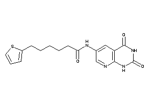 N-(2,4-diketo-1H-pyrido[2,3-d]pyrimidin-6-yl)-6-(2-thienyl)hexanamide