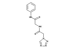 N-phenyl-2-[[2-(tetrazol-1-yl)acetyl]amino]acetamide