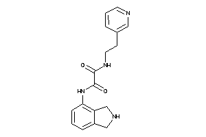 N'-isoindolin-4-yl-N-[2-(3-pyridyl)ethyl]oxamide