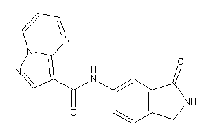 N-(3-ketoisoindolin-5-yl)pyrazolo[1,5-a]pyrimidine-3-carboxamide