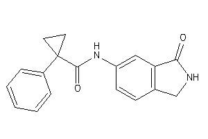 N-(3-ketoisoindolin-5-yl)-1-phenyl-cyclopropanecarboxamide