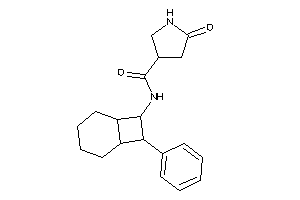 5-keto-N-(7-phenyl-8-bicyclo[4.2.0]octanyl)pyrrolidine-3-carboxamide