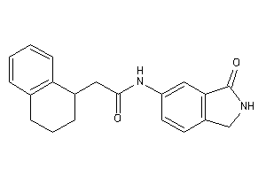 N-(3-ketoisoindolin-5-yl)-2-tetralin-1-yl-acetamide