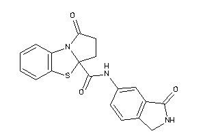 1-keto-N-(3-ketoisoindolin-5-yl)-2,3-dihydropyrrolo[2,1-b][1,3]benzothiazole-3a-carboxamide
