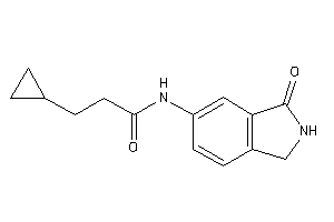 Image of 3-cyclopropyl-N-(3-ketoisoindolin-5-yl)propionamide