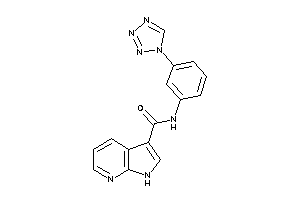 N-[3-(tetrazol-1-yl)phenyl]-1H-pyrrolo[2,3-b]pyridine-3-carboxamide