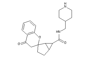 Image of 4'-keto-N-(4-piperidylmethyl)spiro[bicyclo[3.1.0]hexane-4,2'-chroman]-6-carboxamide