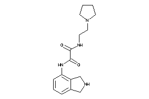 N'-isoindolin-4-yl-N-(2-pyrrolidinoethyl)oxamide