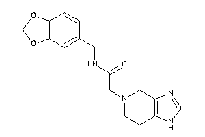 N-piperonyl-2-(1,4,6,7-tetrahydroimidazo[4,5-c]pyridin-5-yl)acetamide