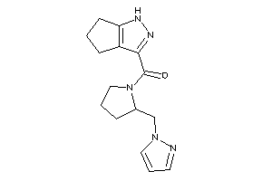 [2-(pyrazol-1-ylmethyl)pyrrolidino]-(1,4,5,6-tetrahydrocyclopenta[c]pyrazol-3-yl)methanone