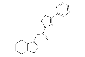 2-(2,3,3a,4,5,6,7,7a-octahydroindol-1-yl)-1-(3-phenyl-2-pyrazolin-1-yl)ethanone