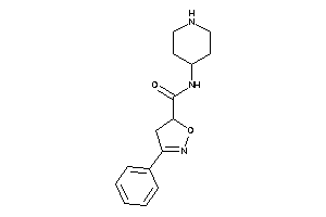 3-phenyl-N-(4-piperidyl)-2-isoxazoline-5-carboxamide