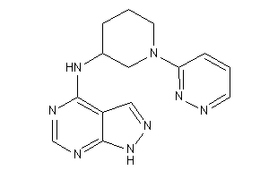 1H-pyrazolo[3,4-d]pyrimidin-4-yl-(1-pyridazin-3-yl-3-piperidyl)amine